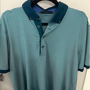 Greyson Green and Blue Polo Shirt